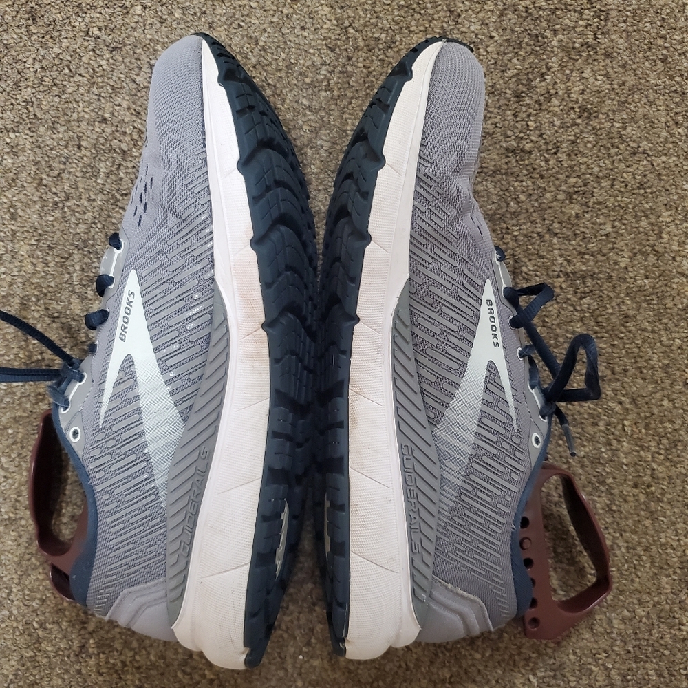 Brooks Adrenaline GTS Womens 12 UK 10 Gray Blue Running Walking Shoes B - Picture 8 of 11